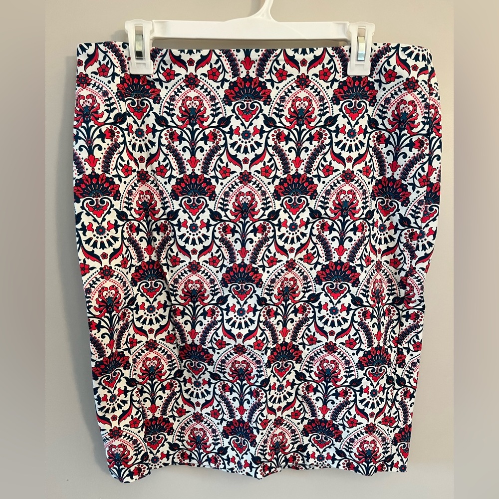 LOFT Women’s Spring Floral Pencil Skirt - Size 12